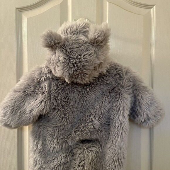 Baby & Child Restoration Hardware Luxe Faux Fur Baby Bunting Gray Fox 0-6 Months - Picture 11 of 12